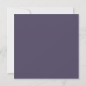 Personaliseer Bruidsdouche Blauwe Hortensia Save The Date (Achterkant)