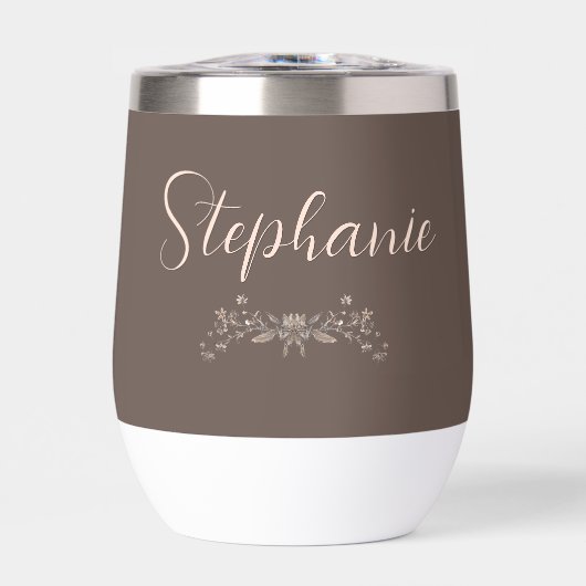 Personaliseer Bruidsmeisje Rustiek Elegant (Voorkant)