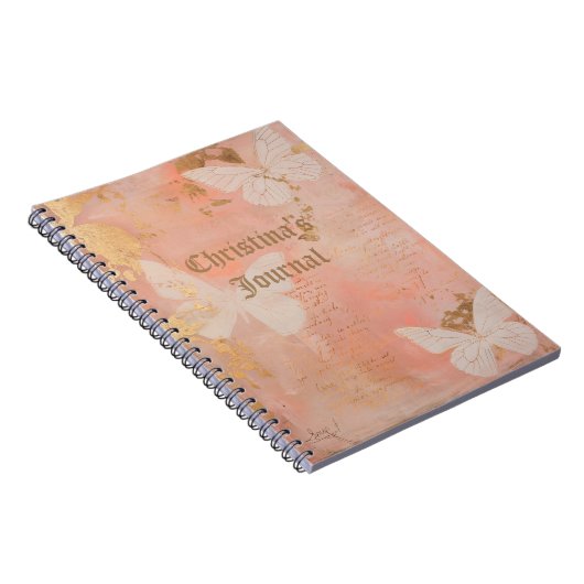 Personaliseer  Butterfly Journal Notitieboek (Rechterzijde)