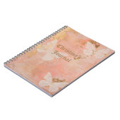 Personaliseer Butterfly Journal Notitieboek (Linkerzijde)