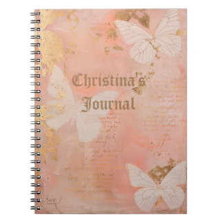 Personaliseer  Butterfly Journal Notitieboek