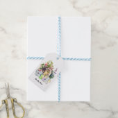 Personaliseer cadeau Label | Cute Animal Gift Labe Cadeaulabel (Met Touw)