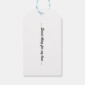 Personaliseer cadeau Label | Cute Animal Gift Labe Cadeaulabel (Achterkant)