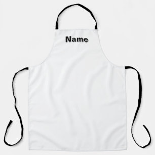 Personaliseer Cafe Catering Bakker Witte Keuken Schort