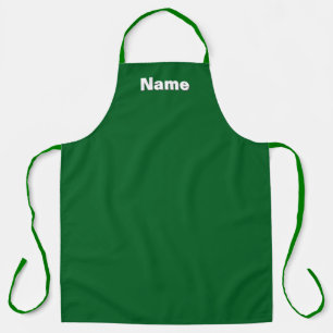 Personaliseer Cafe Traiteur Bloemist Groen Schort