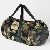 Personaliseer Camo Duffle Bag Plunjezak (Rechterhoek)