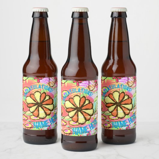 Personaliseer Celebrate Essentials Bier Etiket (Flessen)
