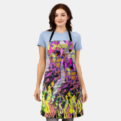 Personaliseer Chaos Kitchen Craft Schort (Gedragen)
