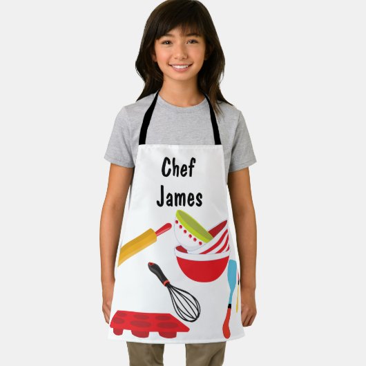 Personaliseer Chef All-Over Print Schort (Insitu)