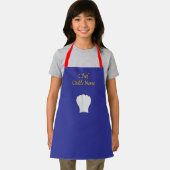 Personaliseer Chef Kinder Blue Craft Schort (Insitu)