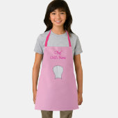 Personaliseer Chef Kinder Roze Ambacht Schort (Insitu)