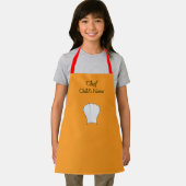 Personaliseer Chef Kinder Sinaasappel Craft Schort (Insitu)
