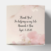 Personaliseer Cherry Blossom Wedding Favoriet Box Bedankdoosjes (Bovenkant)