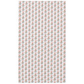 Personaliseer Christmas Corgi met rendiergewei Tafelkleed (Voorkant)