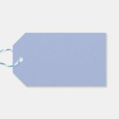 Personaliseer Classic konijn Baby Shower Cadeaulabel (Achterkant Horizontaal)