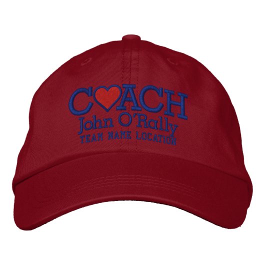 Personaliseer Coach Love Cap Je Naam Je Game! Pet (Voorkant)