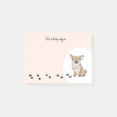 Personaliseer Corgi Post-it® Notes (Voorkant)