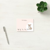 Personaliseer Corgi Post-it® Notes (Kantoor)