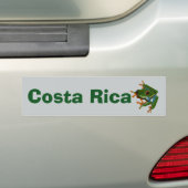 Personaliseer Costa Rica Red Eyed Frog Bumpersticker (Op auto)