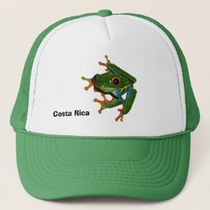 Personaliseer Costa Rica Red Eyed Frog Trucker Pet