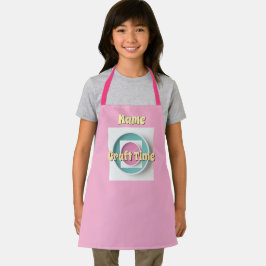 Personaliseer Craft Time Pink Schort