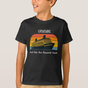 Personaliseer Cruise Ship Family T-shirt
