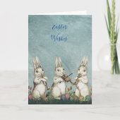 Personaliseer Custom Pasen Wensen Groeten Kaart (Voorkant)