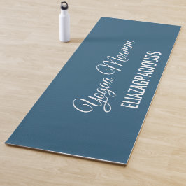 Personaliseer Cute Minimalist Yoga Moeder Mat met