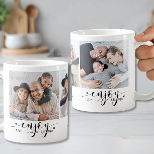 Personaliseer Cute Quote 3 Foto Koffiemok