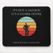 Personaliseer Dad Bod Muismat (Voorkant)