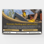 Personaliseer dakbedekkingsservice Zakelijk Gedeta Spandoek (Horizontaal)