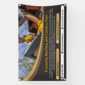 Personaliseer dakbedekkingsservice Zakelijk Gedeta Spandoek (Verticaal)