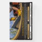 Personaliseer dakbedekkingsservice Zakelijk Gedeta Spandoek (Verticaal)