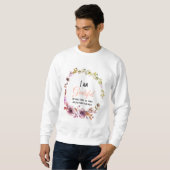 Personaliseer - Dankbaar voor de kleine dingen, Gr Trui (Voorkant volledig)