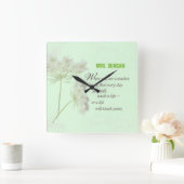 Personaliseer, dankt de Dag van de Appreciatie van Vierkante Klok (Huis)