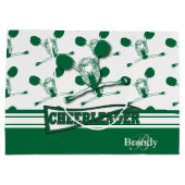 Personaliseer Dark Green 📣 Cheerleader Groot Cadeauzakje (Achterkant)