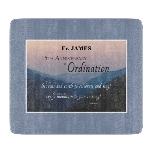 Personaliseer de 15e Congraten van de Orde van het Snijplank (Voorkant)