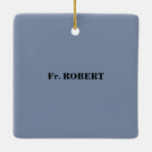 Personaliseer de 20e Congraten van de Orde van de  Keramisch Ornament (Achterkant)