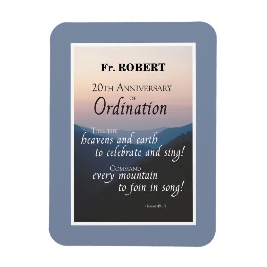 Personaliseer de 20e Congraten van de Orde van de  Magneet (Verticaal)