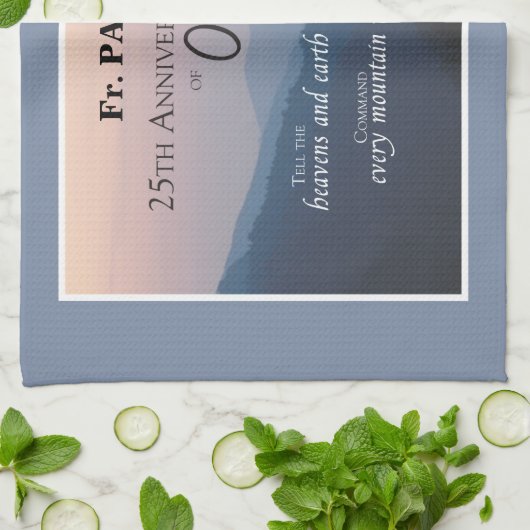 Personaliseer de 25e Congraten van de Orde van het Theedoek (Gevouwen)