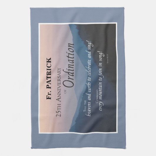 Personaliseer de 25e Congraten van de Orde van het Theedoek (Verticaal)