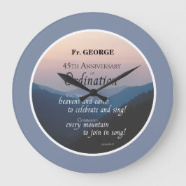 Personaliseer de 45e Congraten van de Orde van het Grote Klok