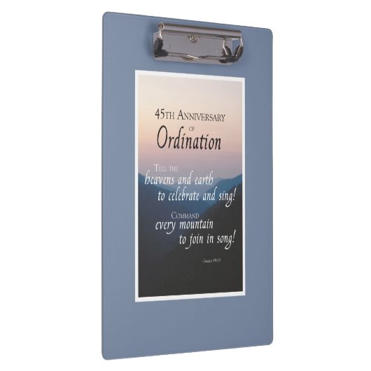 Personaliseer de 45e Congraten van de Orde van het Klembord (Rechts)