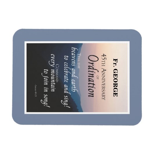 Personaliseer de 45e Congraten van de Orde van het Magneet (Horizontaal)