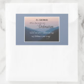 Personaliseer de 45e Congraten van de Orde van het Rechthoekige Sticker (Tas)