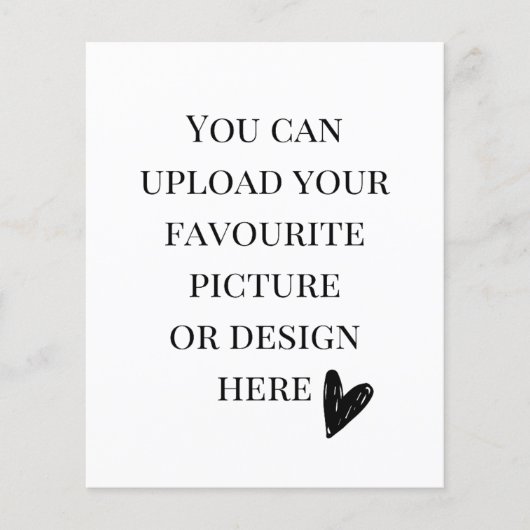 Personaliseer de 4,5 inch x 5,6-inch behuizingskaa (Voorkant)