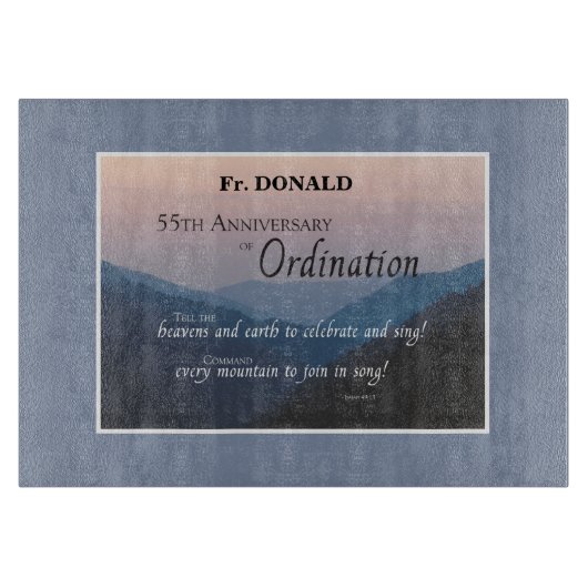 Personaliseer de 55e Congraten van de Orde van het Snijplank (Voorkant)