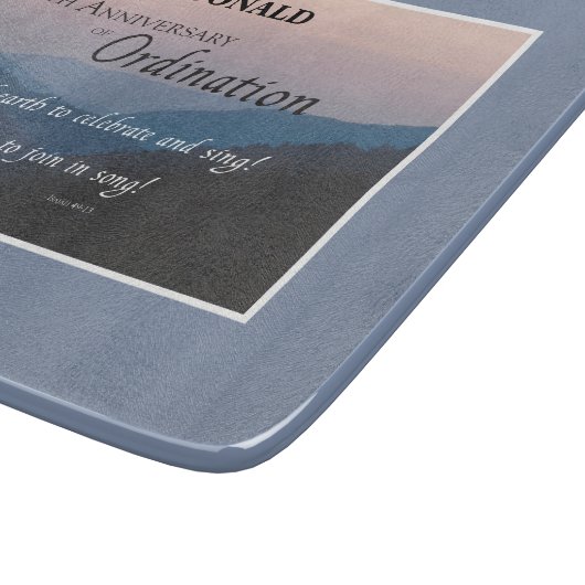 Personaliseer de 55e Congraten van de Orde van het Snijplank (Hoek)