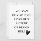 Personaliseer de 5,5-inch x 7,5-inch behuizingskaa (Achterkant)