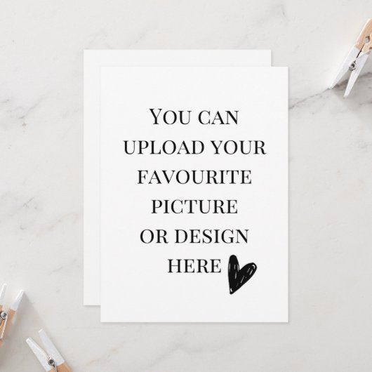 Personaliseer de 5,5-inch x 7,5-inch behuizingskaa (Voorkant / Achterkant in situ)